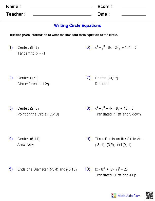 algebra-2-worksheets-conic-sections-worksheets