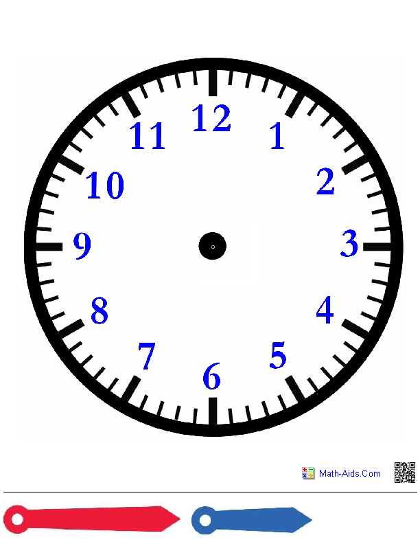 Worksheets Time draw hands  Time Learning  to time  Tell Time for worksheets Worksheets