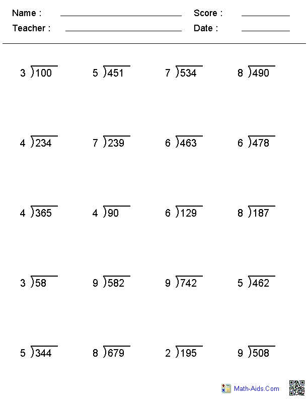 Are there practice questions for math tests for fourth graders?