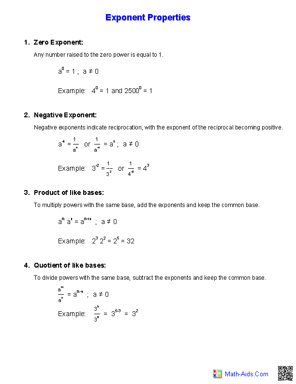exponential and logarithmic functions examples