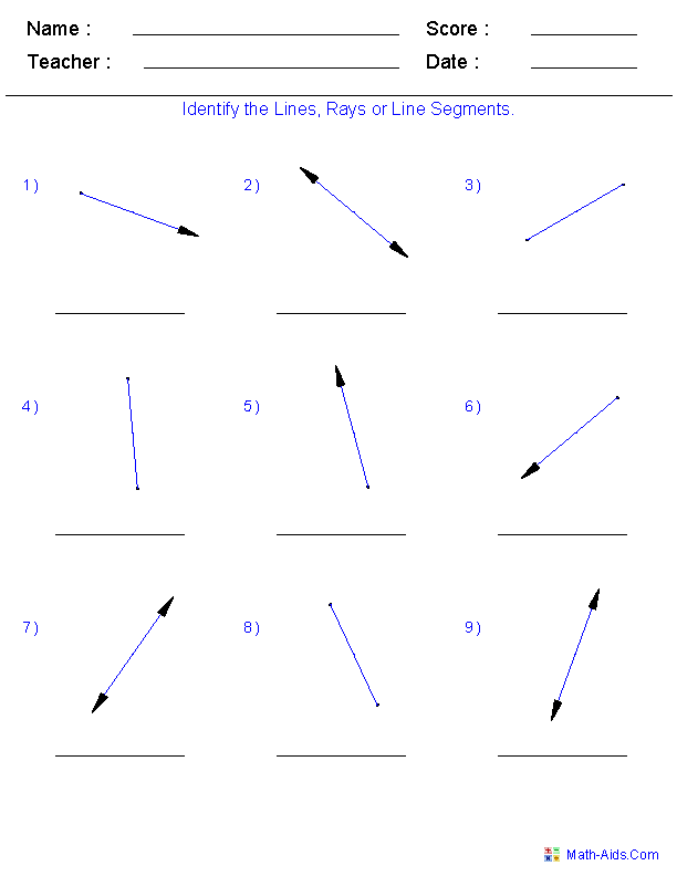 Geometry Worksheets Coordinate Worksheets With Answer Keys