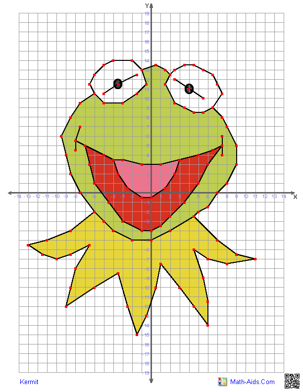 Graphing worksheets four quadrant graphing characters worksheets