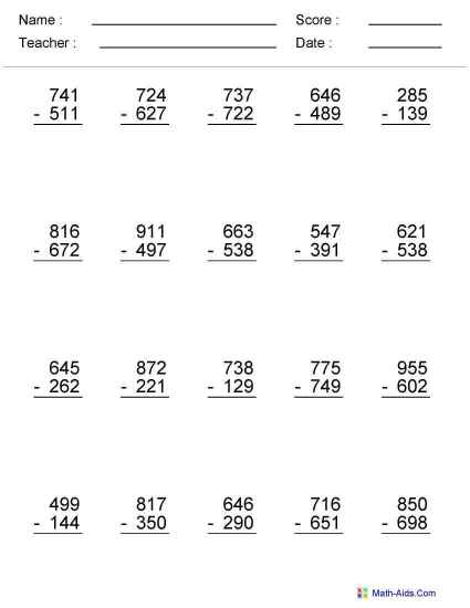kindergarten math standards 