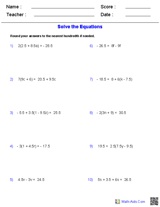 Math homework problem solver