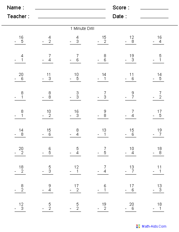 mad-minute-math-addition-worksheets-car-tuning