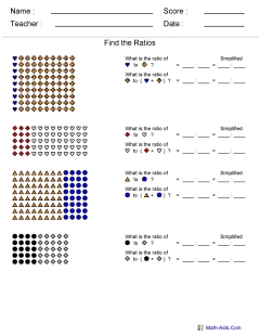 Ratios Worksheets