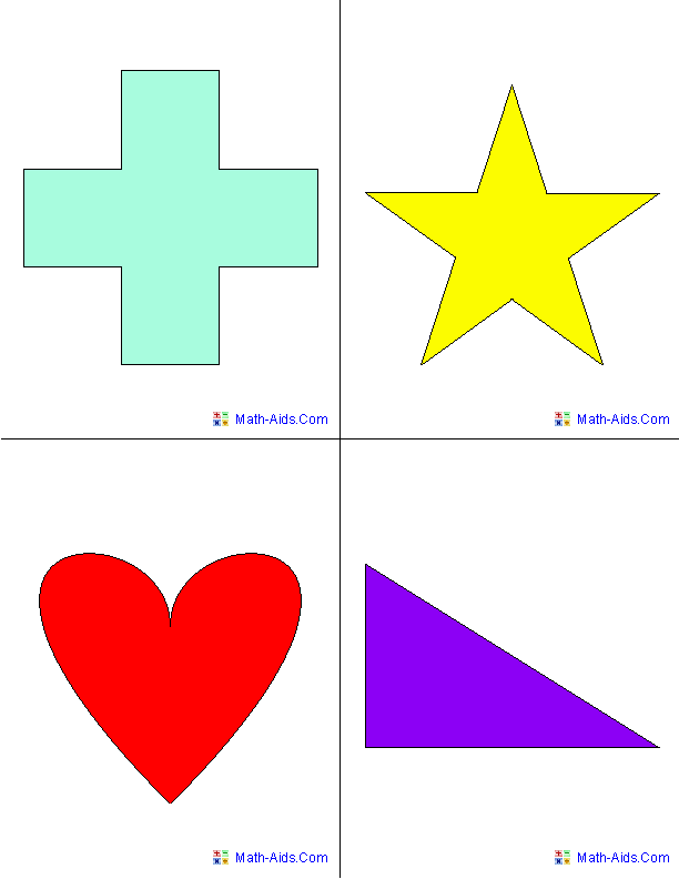 Shapes Flash Cards