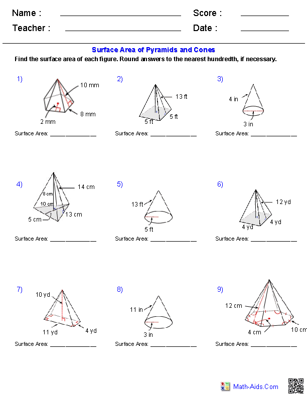 Geometry Worksheets | Geometry Worksheets