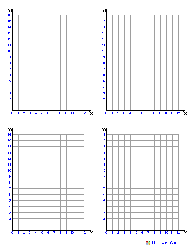 Graph Paper | Printable Math Graph Paper