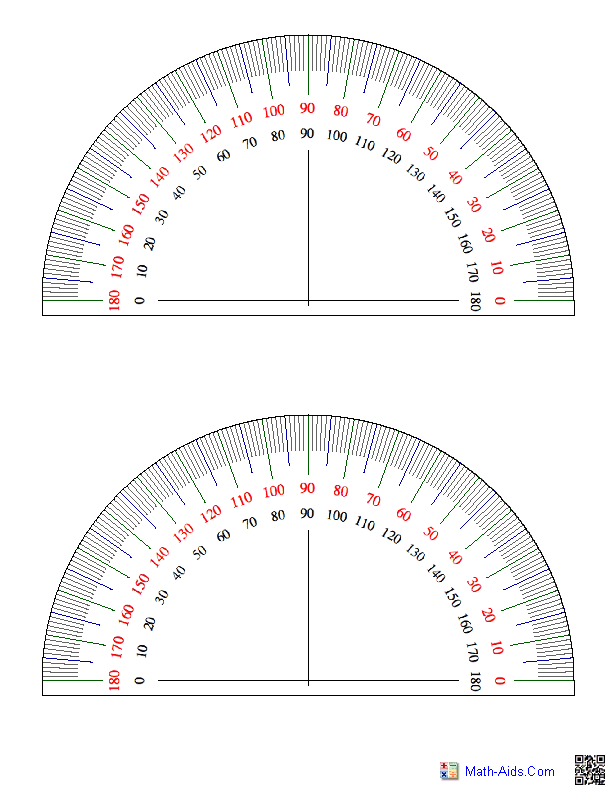 Produce Protractors Geometry Geometry Worksheets