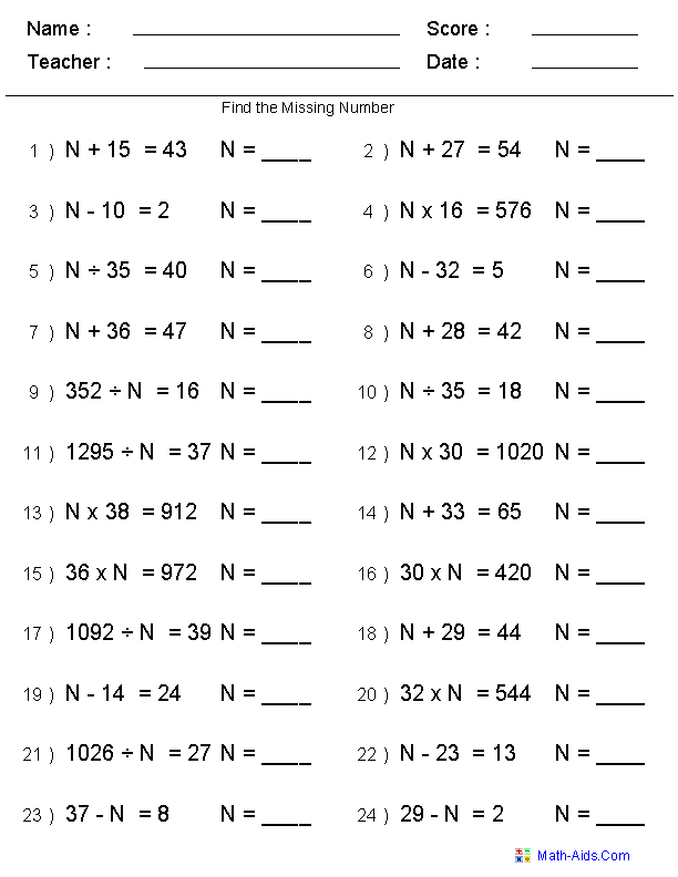 Negative Mixed Numbers Worksheet