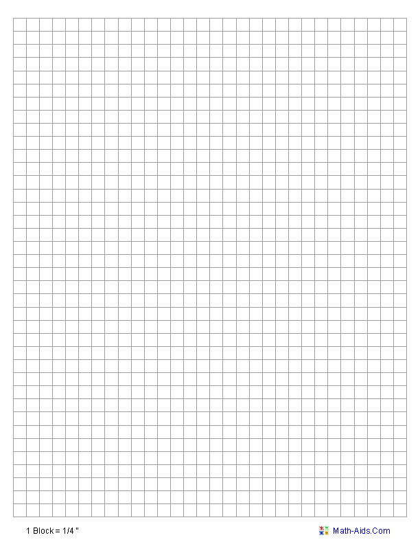 Graph Paper Geometry Worksheets